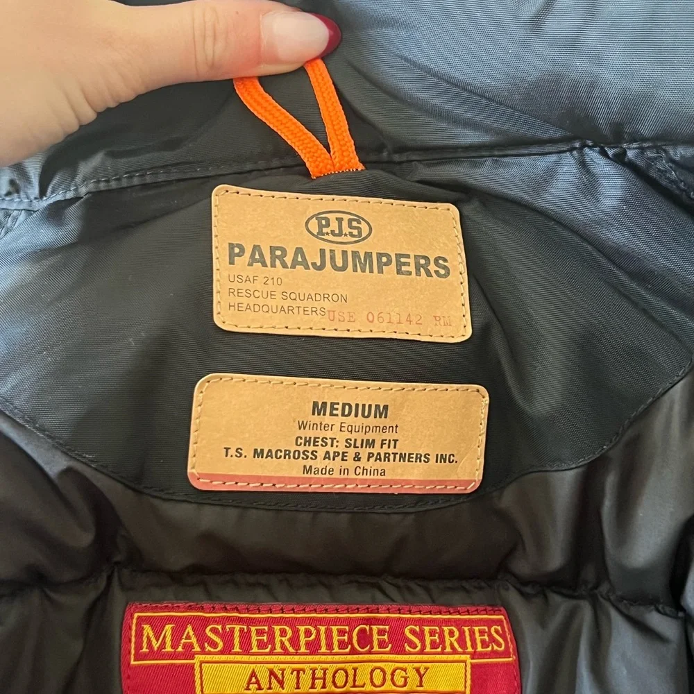 Parajumpers Puffer Coat with Fur Hood - Picture 10 of 13